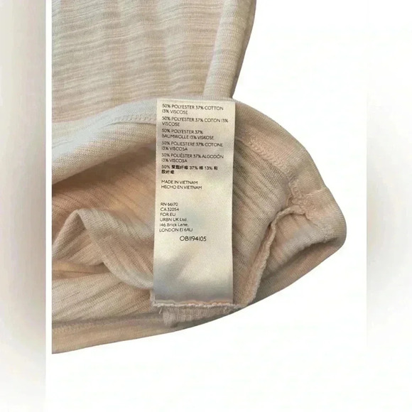 Free People We the Free Natasha Tee in Sand Size Medium - Picture 7 of 8